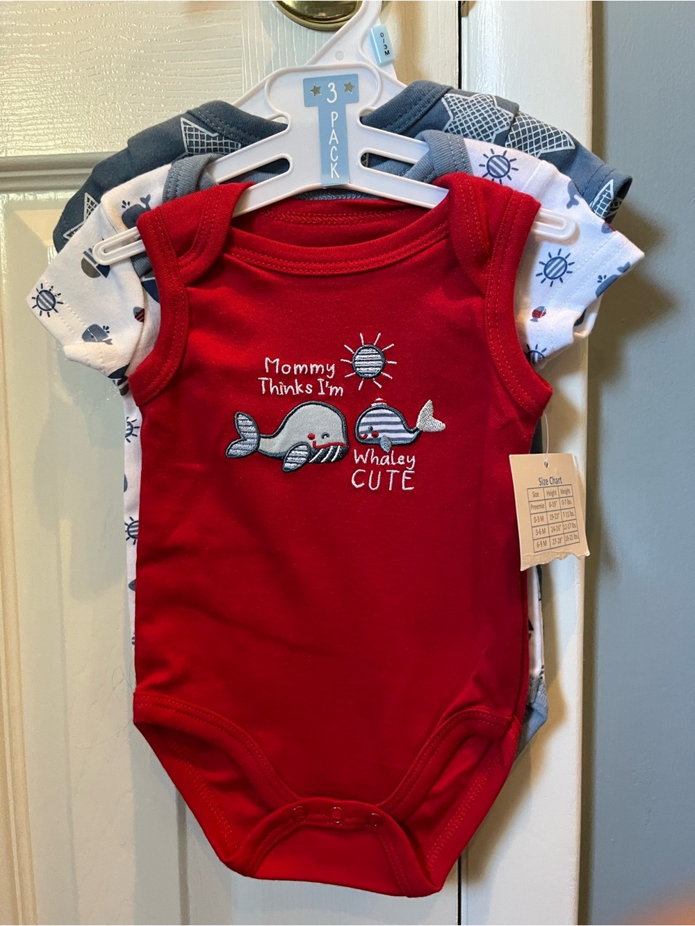 3 pack baby boy onesies